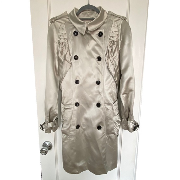 Burberry Prorsum SS10 Runway Draped Trench Coat - Picture 2 of 15